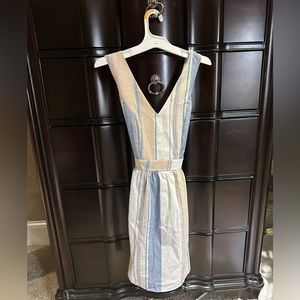 Alter’d State dress- Size small- White, tan, and blue- Great condition